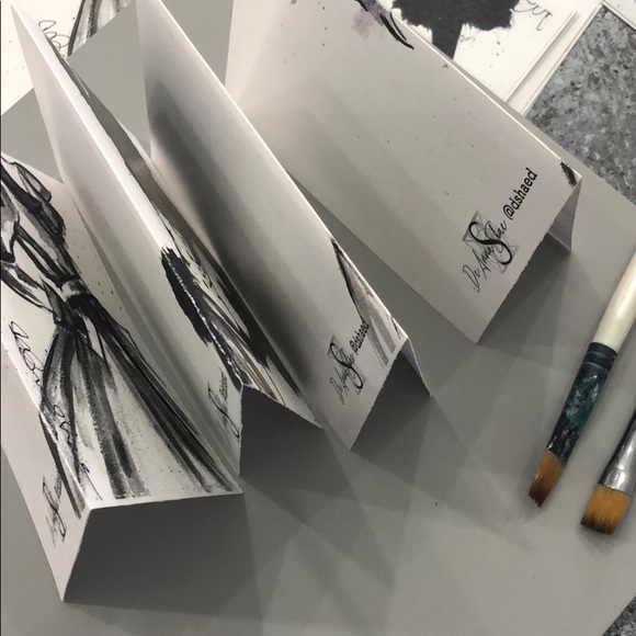 Watercolor Art Note Cards. Set of 8 - Picture 6 of 7